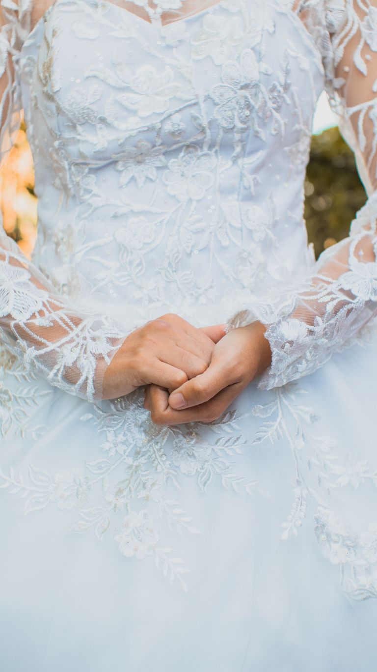 robe mariage hiver